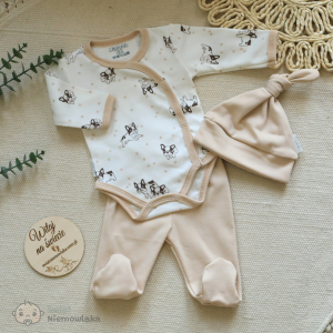 Komplet niemowlęcy 3-częściowy - Dogy